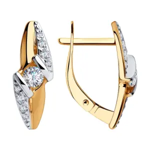 Серьги Sokolov и Diamant золото 028313 (Sokolov и Diamant, Россия)