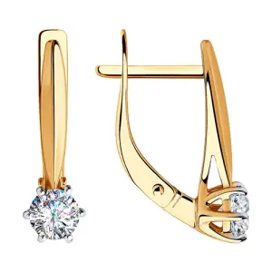 Серьги Sokolov и Diamant золото 028317 (Sokolov и Diamant, Россия)
