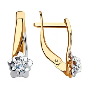 Серьги Sokolov и Diamant золото 028323 (Sokolov и Diamant, Россия)