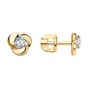 Серьги Sokolov и Diamant золото 028351 (Sokolov и Diamant, Россия)