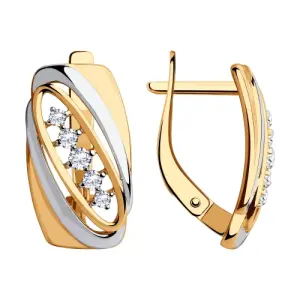 Серьги Sokolov и Diamant золото 028401 (Sokolov и Diamant, Россия)