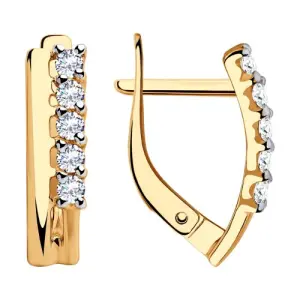Серьги Sokolov и Diamant золото 028406 (Sokolov и Diamant, Россия)