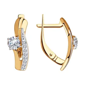 Серьги Sokolov и Diamant золото 028427 (Sokolov и Diamant, Россия)