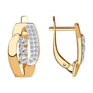 Серьги Sokolov и Diamant золото 028462 (Sokolov и Diamant, Россия)