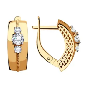 Серьги Sokolov и Diamant золото 028482 (Sokolov и Diamant, Россия)