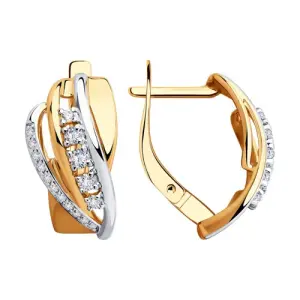 Серьги Sokolov и Diamant золото 028515 (Sokolov и Diamant, Россия)
