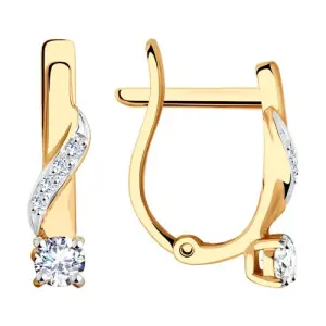 Серьги Sokolov и Diamant золото 028519 (Sokolov и Diamant, Россия)