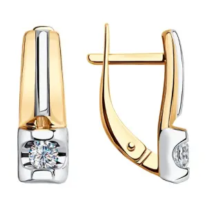 Серьги Sokolov и Diamant золото 028536 (Sokolov и Diamant, Россия)