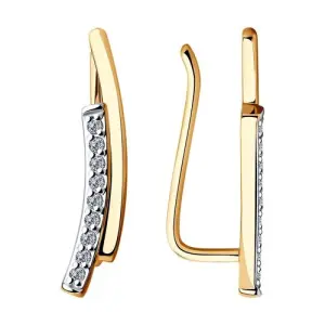 Серьги Sokolov и Diamant золото 028578 (Sokolov и Diamant, Россия)