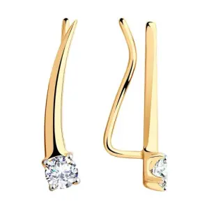 Серьги Sokolov и Diamant золото 028615 (Sokolov и Diamant, Россия)