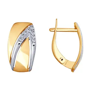Серьги Sokolov и Diamant золото 028735 (Sokolov и Diamant, Россия)
