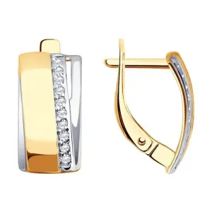 Серьги Sokolov и Diamant золото 028740 (Sokolov и Diamant, Россия)