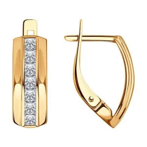 Серьги Sokolov и Diamant золото 028744 (Sokolov и Diamant, Россия)