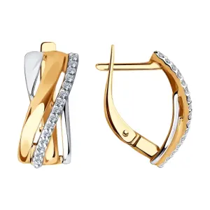 Серьги Sokolov и Diamant золото 028746 (Sokolov и Diamant, Россия)
