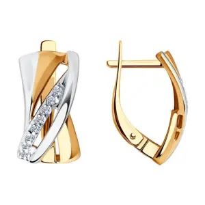 Серьги Sokolov и Diamant золото 028747 (Sokolov и Diamant, Россия)