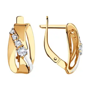 Серьги Sokolov и Diamant золото 028748 (Sokolov и Diamant, Россия)