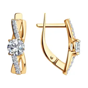 Серьги Sokolov и Diamant золото 028785 (Sokolov и Diamant, Россия)