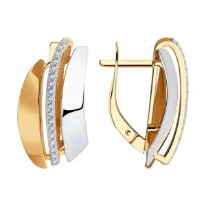 Серьги Sokolov и Diamant золото 028819 (Sokolov и Diamant, Россия)
