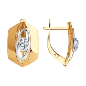 Серьги Sokolov и Diamant золото 028823 (Sokolov и Diamant, Россия)