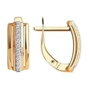 Серьги Sokolov и Diamant золото 028938 (Sokolov и Diamant, Россия)