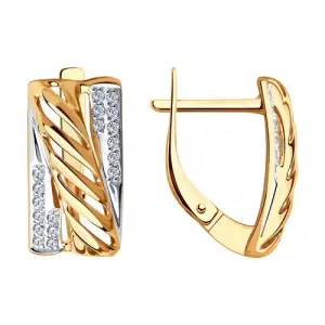 Серьги Sokolov и Diamant золото 028948 (Sokolov и Diamant, Россия)