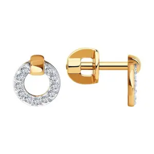 Серьги Sokolov и Diamant золото 029200 (Sokolov и Diamant, Россия)