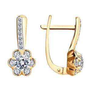 Серьги Sokolov и Diamant золото 029229-4 (Sokolov и Diamant, Россия)