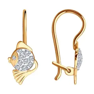 Серьги Sokolov и Diamant золото 029431 (Sokolov и Diamant, Россия)
