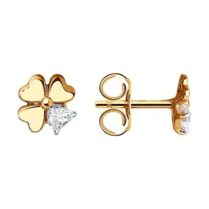 Серьги Sokolov и Diamant золото 029762 (Sokolov и Diamant, Россия)