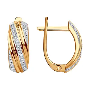 Серьги Sokolov и Diamant золото 029813 (Sokolov и Diamant, Россия)