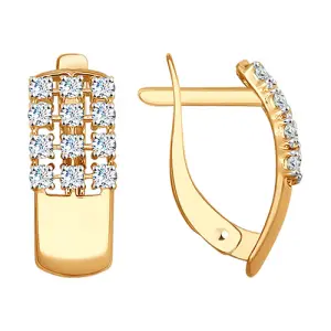 Серьги Sokolov и Diamant золото 029843 (Sokolov и Diamant, Россия)