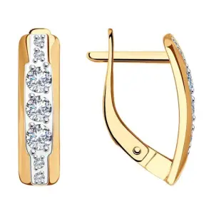 Серьги Sokolov и Diamant золото 029883 (Sokolov и Diamant, Россия)