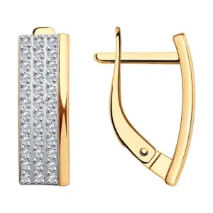Серьги Sokolov и Diamant золото 029903 (Sokolov и Diamant, Россия)