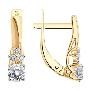 Серьги Sokolov и Diamant золото 029974 (Sokolov и Diamant, Россия)