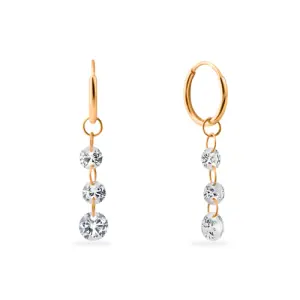 Серьги SANIS золото 03-215525 (SANIS, Россия)