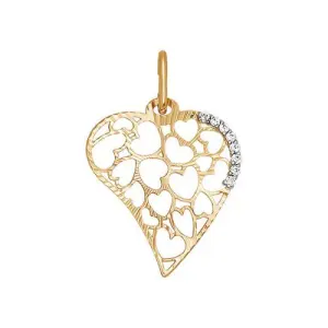 Подвеска Sokolov и Diamant золото 033808 (Sokolov и Diamant, Россия)