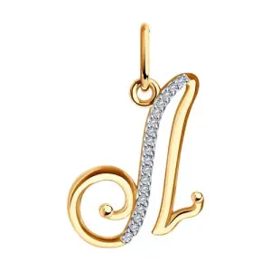 Подвеска Sokolov и Diamant золото 034534 (Sokolov и Diamant, Россия)