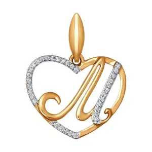 Подвеска Sokolov и Diamant золото 034658 (Sokolov и Diamant, Россия)