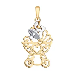 Подвеска Sokolov и Diamant золото 035111 (Sokolov и Diamant, Россия)