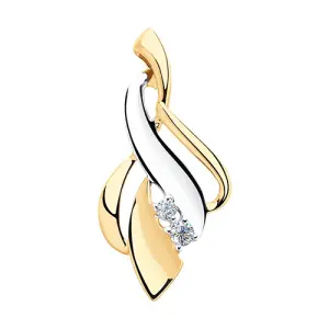 Подвеска Sokolov и Diamant золото 035547 (Sokolov и Diamant, Россия)