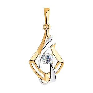 Подвеска Sokolov и Diamant золото 035554 (Sokolov и Diamant, Россия)