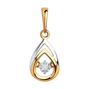 Подвеска Sokolov и Diamant золото 035589 (Sokolov и Diamant, Россия)