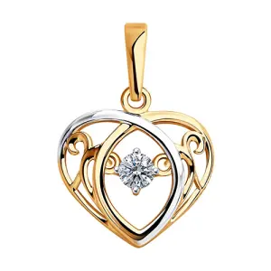 Подвеска Sokolov и Diamant золото 035612 (Sokolov и Diamant, Россия)