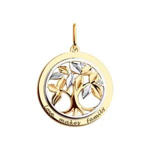 Подвеска Sokolov и Diamant золото 035773 (Sokolov и Diamant, Россия)