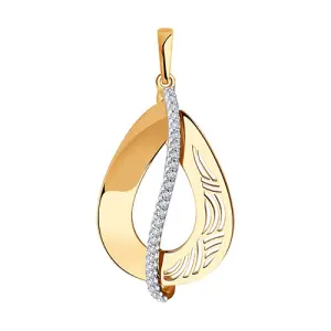 Подвеска Sokolov и Diamant золото 035948 (Sokolov и Diamant, Россия)