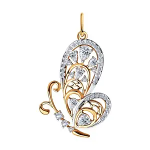 Подвеска Sokolov и Diamant золото 035976 (Sokolov и Diamant, Россия)