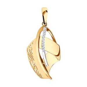 Подвеска Sokolov и Diamant золото 036010 (Sokolov и Diamant, Россия)
