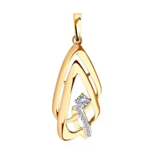 Подвеска Sokolov и Diamant золото 036110 (Sokolov и Diamant, Россия)