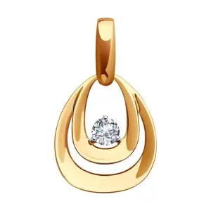 Подвеска Sokolov и Diamant золото 036595 (Sokolov и Diamant, Россия)