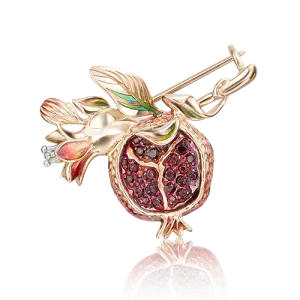 Брошь Platina Jewellery золото 04-0186-00-204-1110-57 (Platina Jewellery, Россия)